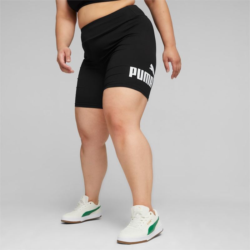 Puma | Women's Essentials Logo Short Leggings - Black