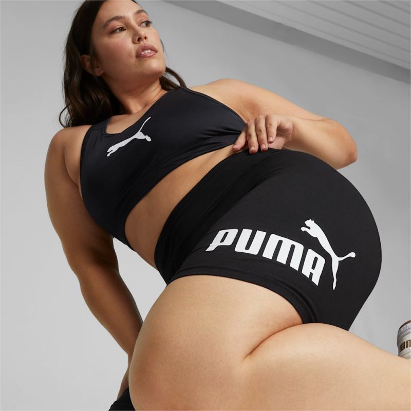 Puma | Women's Essentials Logo Short Leggings - Black