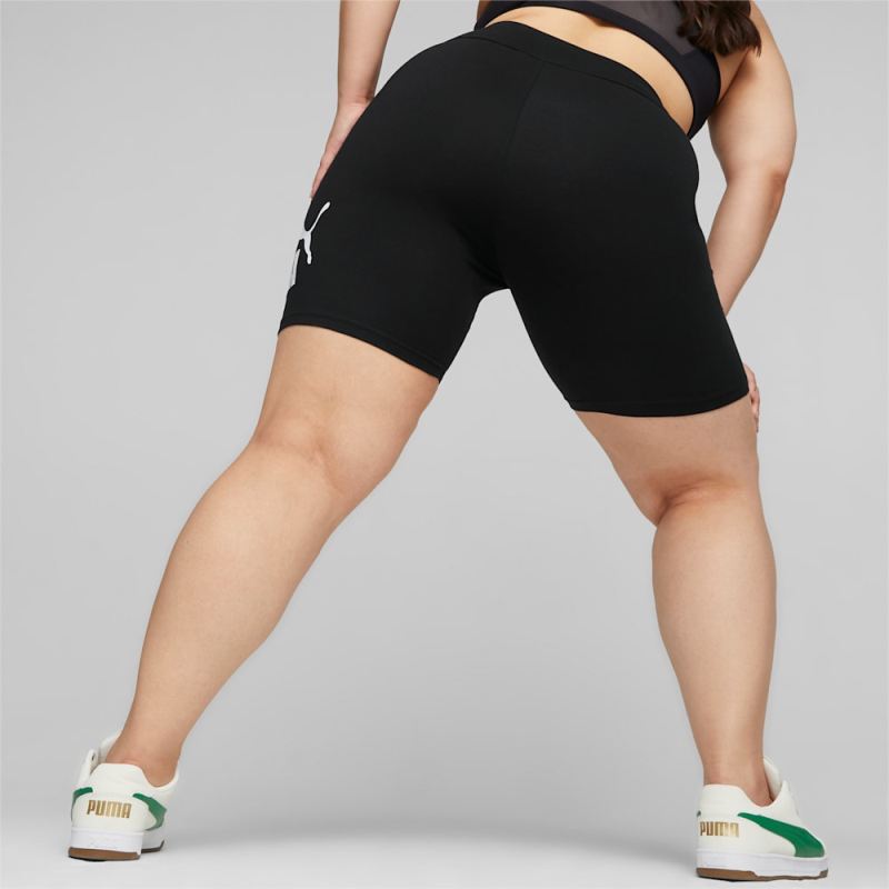 Puma | Women's Essentials Logo Short Leggings - Black