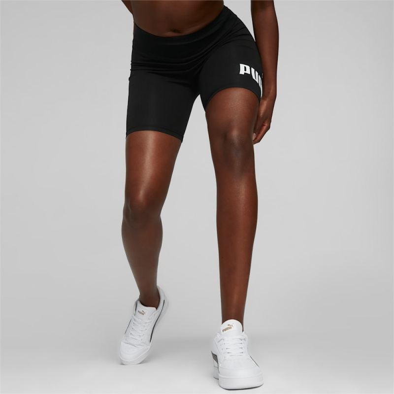 Puma | Women's Essentials Logo Short Leggings - Black