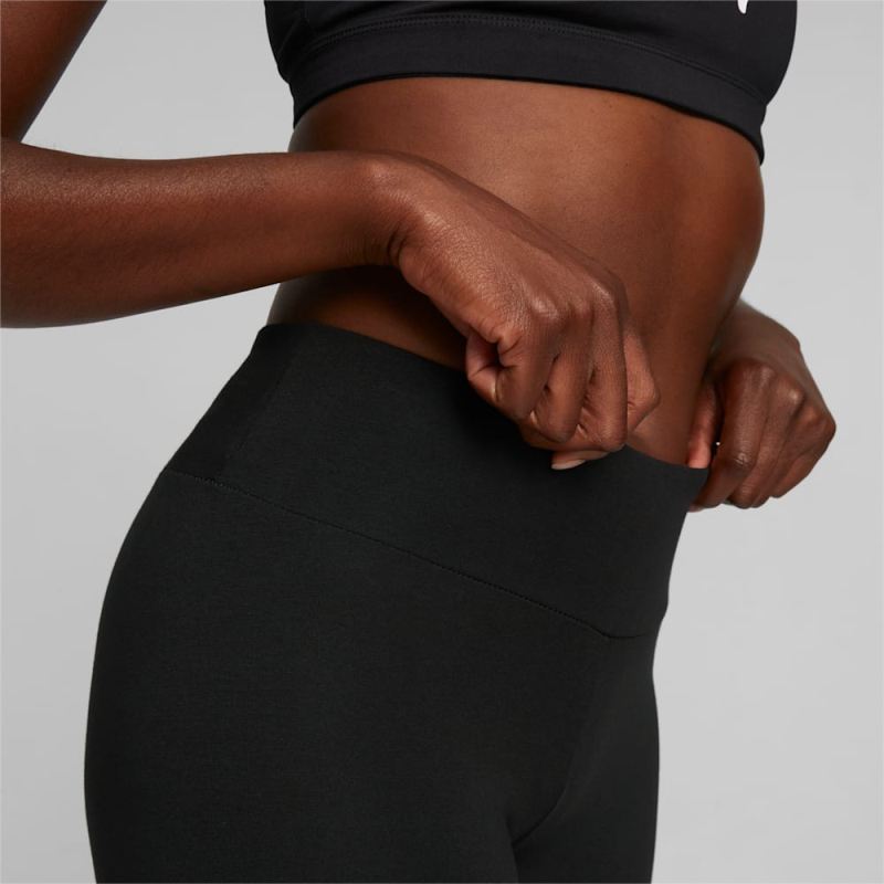 Puma | Women's Essentials Logo Short Leggings - Black