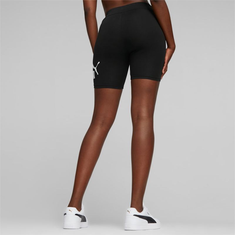 Puma | Women's Essentials Logo Short Leggings - Black