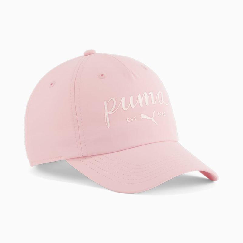 Puma | Women's Script Adjustable Cap - LT PASTEL PINK