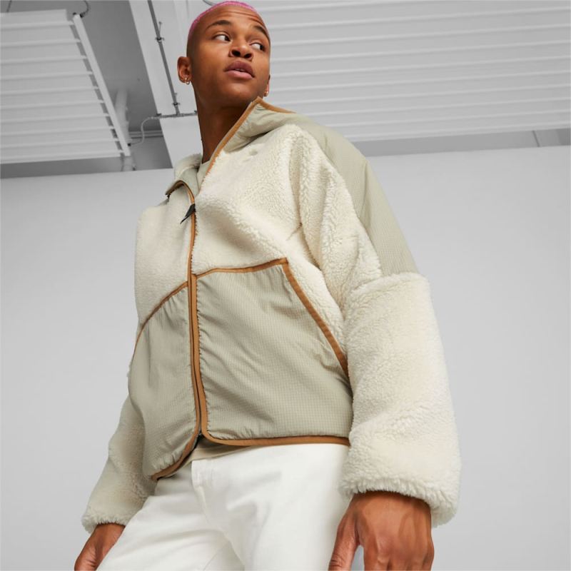 Puma | Men's Gridlock Sherpa Jacket - Pristine