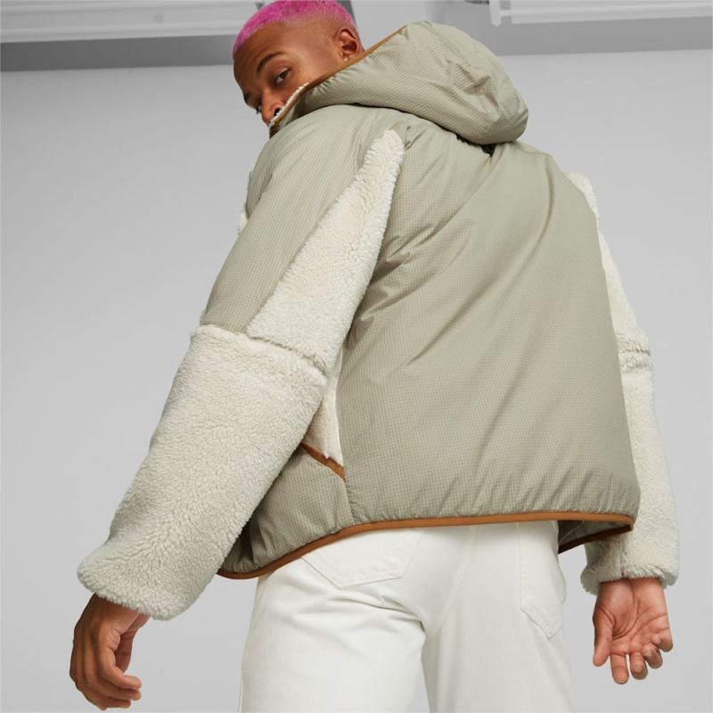 Puma | Men's Gridlock Sherpa Jacket - Pristine