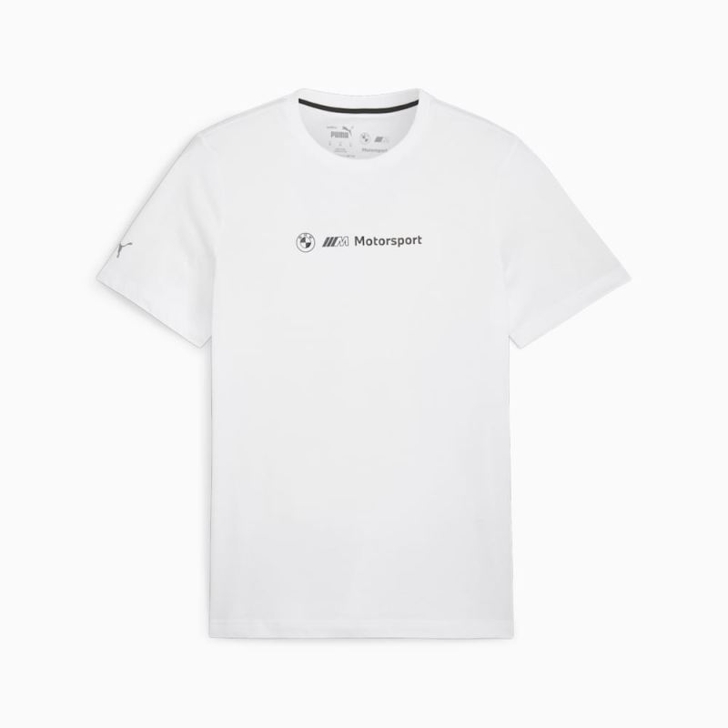 Puma | Men's BMW M Motorsport Logo Graphic Tee - White