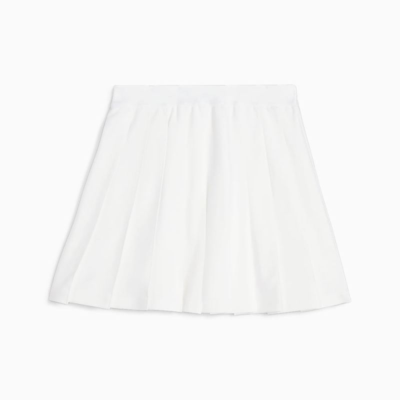 Puma | Women's CLASSICS Pleated Skirt - White