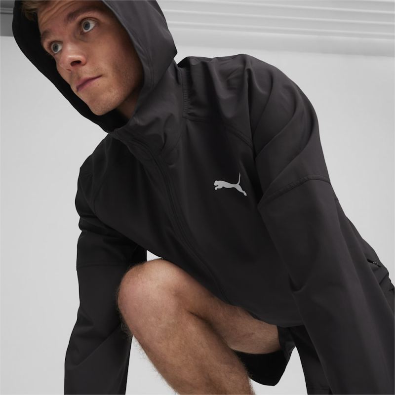 Puma | Men's RUN EVOLVE Running Jacket - Black