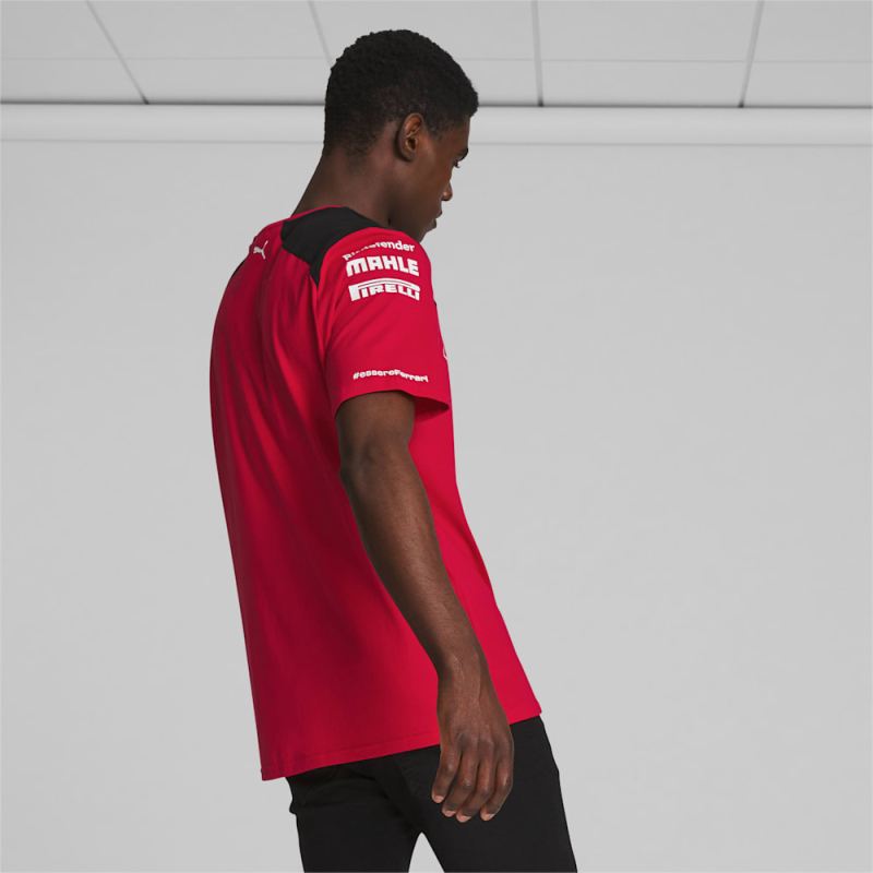 Puma | Men's Scuderia Ferrari Team Tee - Rosso Corsa