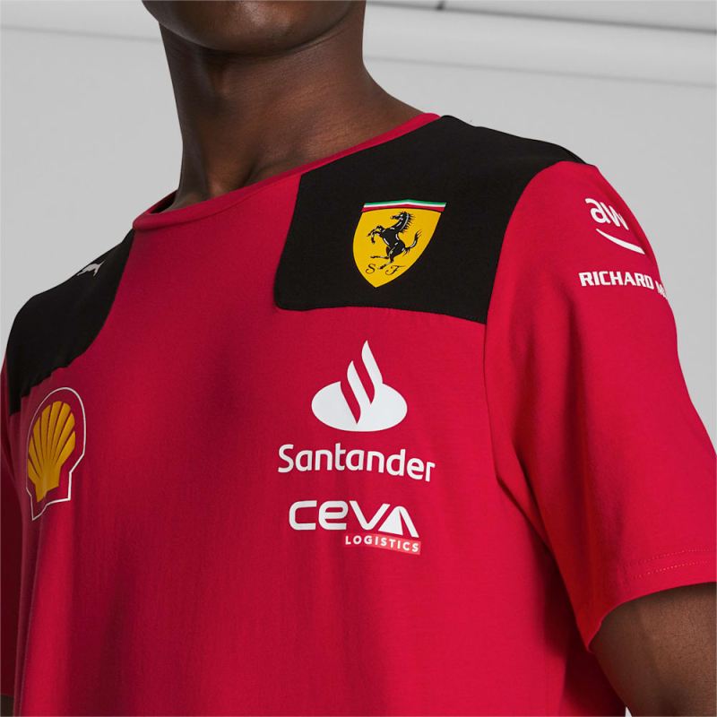 Puma | Men's Scuderia Ferrari Team Tee - Rosso Corsa