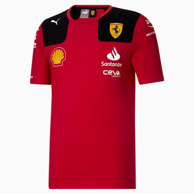 Puma | Men's Scuderia Ferrari Team Tee - Rosso Corsa