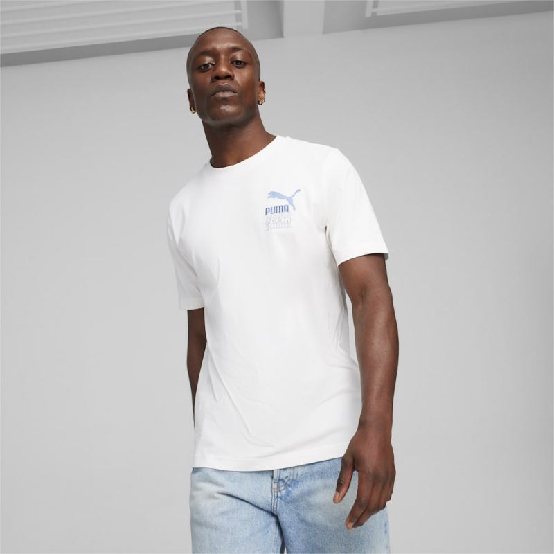 Puma | Men's BRAND LOVE Graphic Tee - White