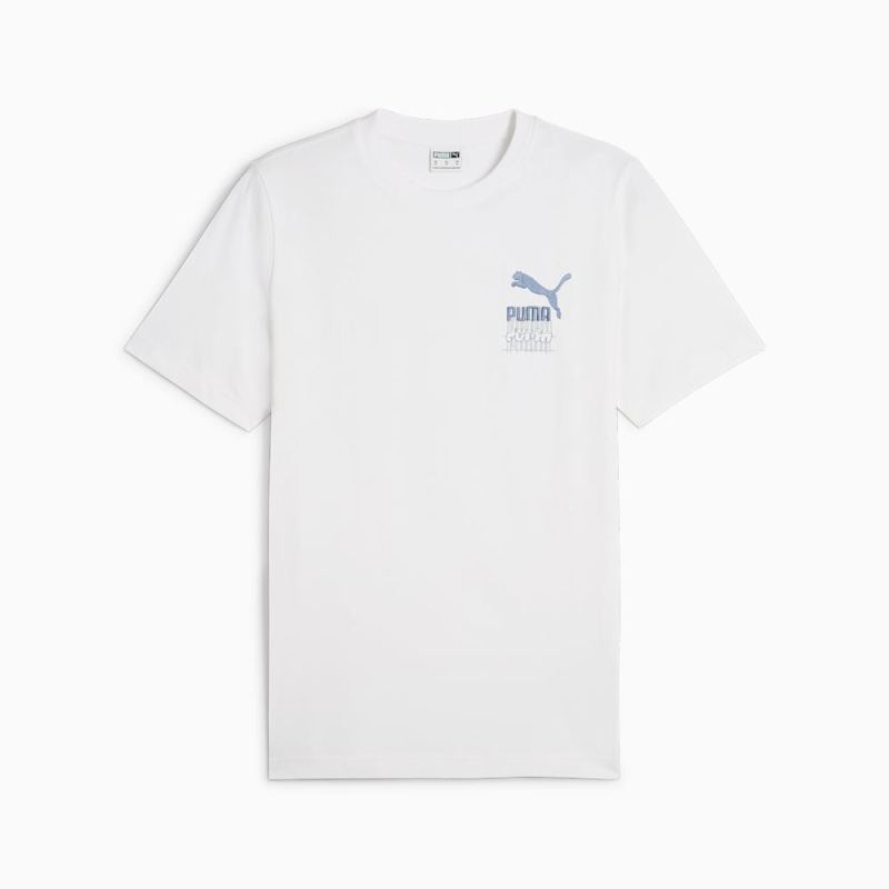 Puma | Men's BRAND LOVE Graphic Tee - White