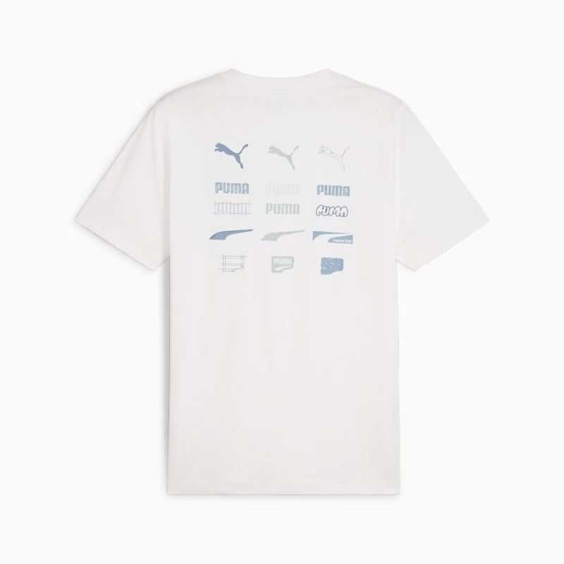 Puma | Men's BRAND LOVE Graphic Tee - White