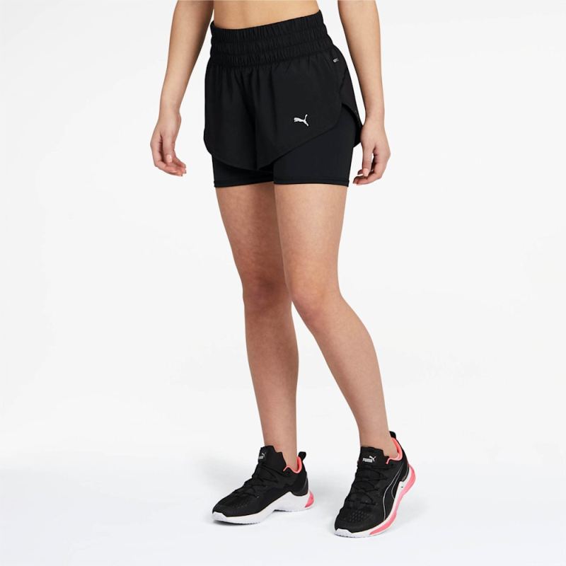 Puma | Women's Last Lap 2-in-1 Shorts - Black