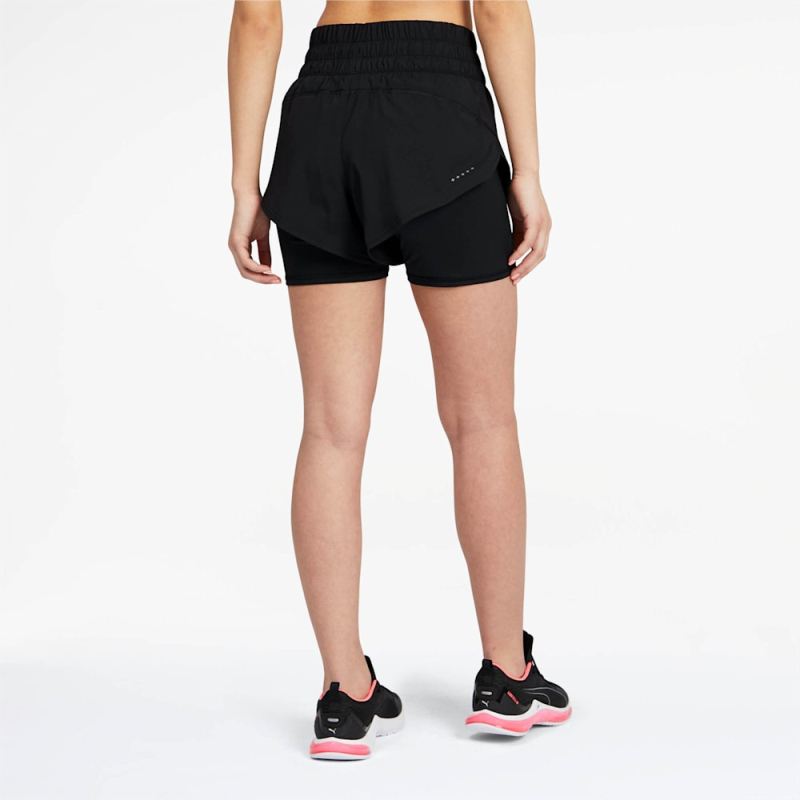 Puma | Women's Last Lap 2-in-1 Shorts - Black