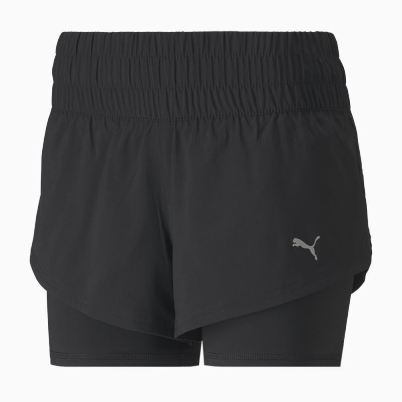 Puma | Women's Last Lap 2-in-1 Shorts - Black