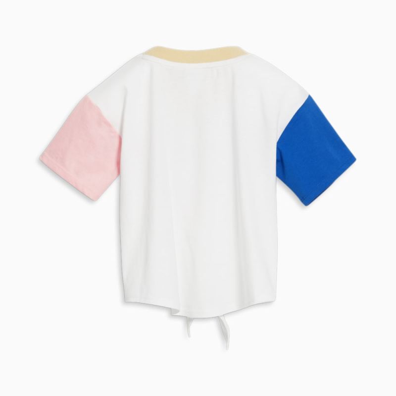 Puma | Girls Puma | Girls x L.O.L. SURPRISE! Dawn Little Kids Tee - WHITE