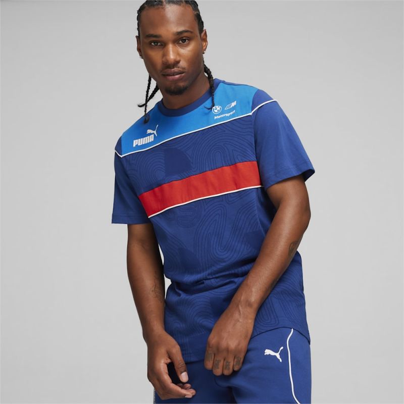 Puma | Men's BMW M Motorsport Motorsports SDS Tee - Pro Blue-M Color