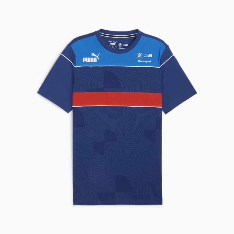 Puma | Men's BMW M Motorsport Motorsports SDS Tee - Pro Blue-M Color