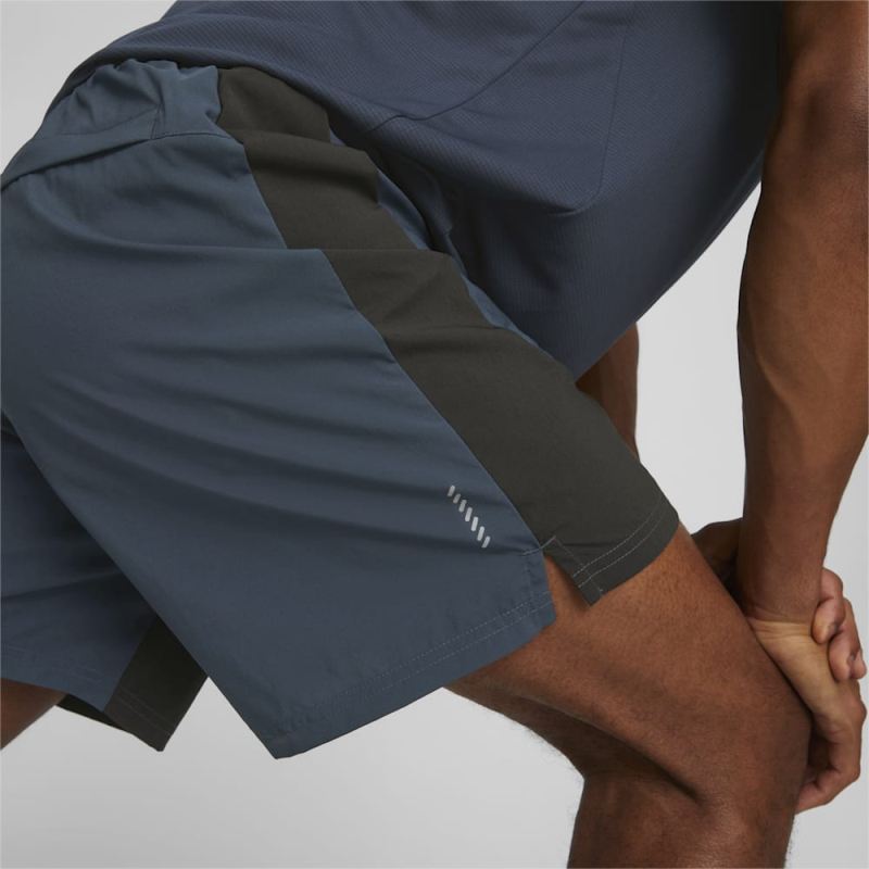 Puma | Men's RUN FAVORITE 7" Running Shorts - Dark Night