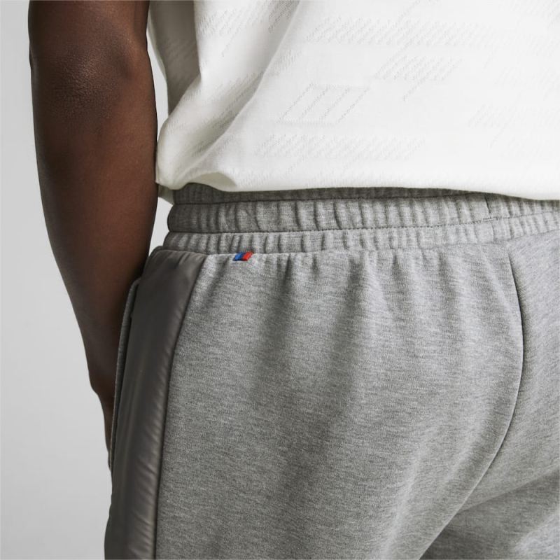 Puma | Men's BMW M Motorsport MT7 Sweatpants - Medium Gray Heather