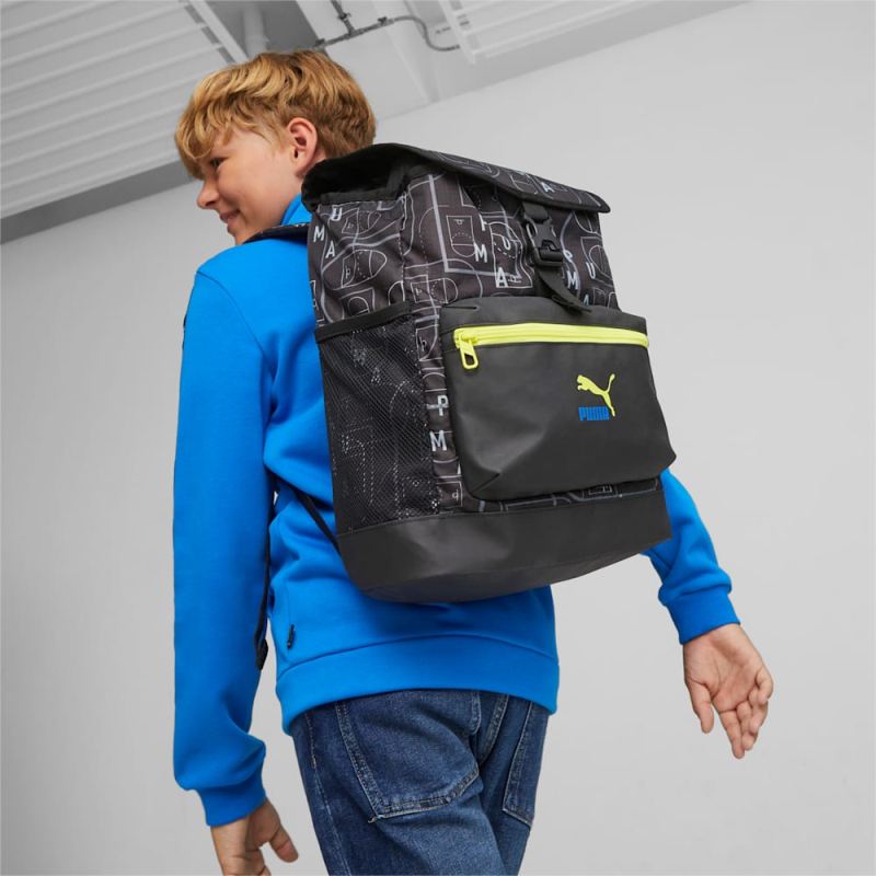 Puma | Boys Future Baller Big Kids Backpack - Black-AOP