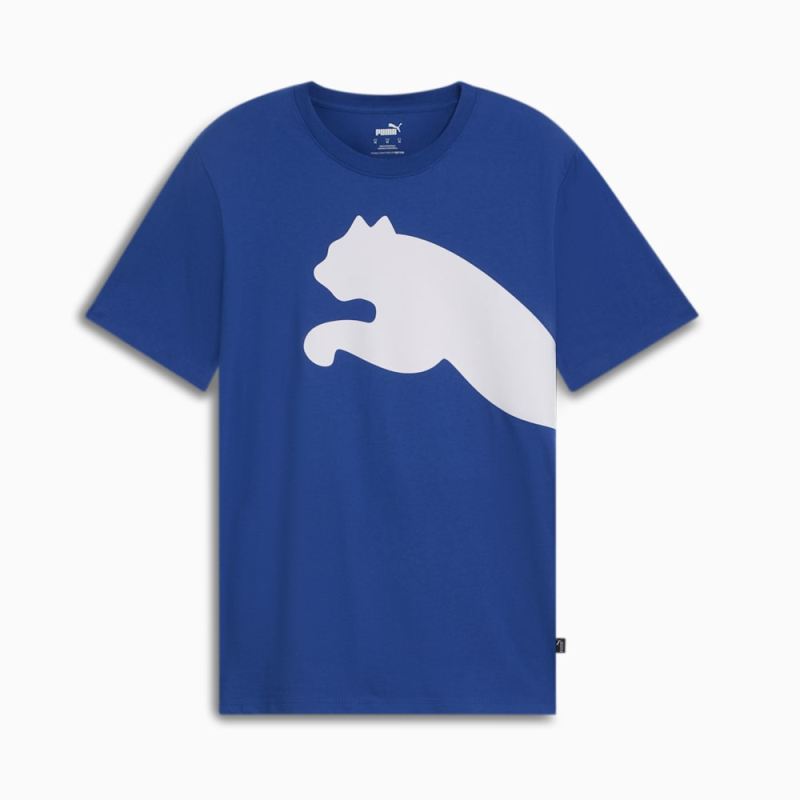 Puma | Men's Oversized Logo Tee - Cobalt Glaze