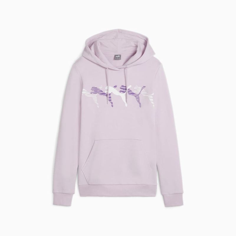 Puma | Women's ESS+ LOGO LAB&nbsp;Hoodie - Grape Mist