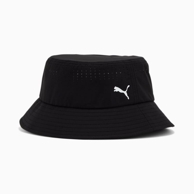 Puma | Women's Split Vent Bucket Hat - BLACK