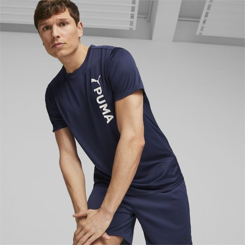 Puma | Men's FIT Training Tee - Navy