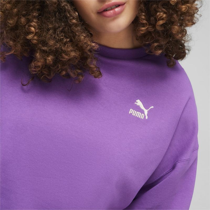 Puma | Women's BETTER CLASSICS Relaxed Crew - Ultraviolet