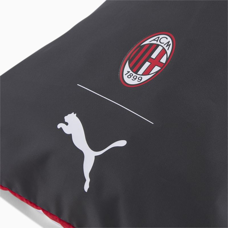 Puma | Men's A.C. Milan Fan Gym Sack - Black-For All Time Red