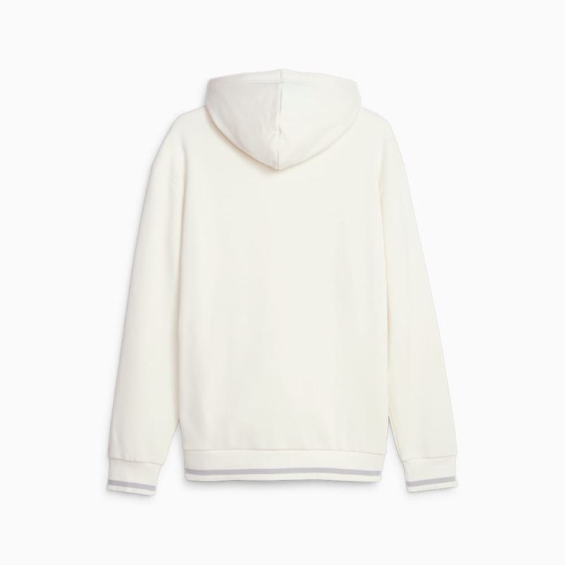 Puma | Men's SQUAD Hoodie - Warm White