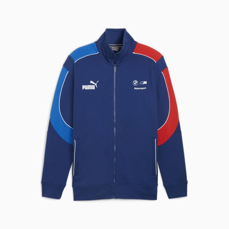 Puma | Men's BMW M Motorsport MT7+ Sweat Jacket - Pro Blue-M Color