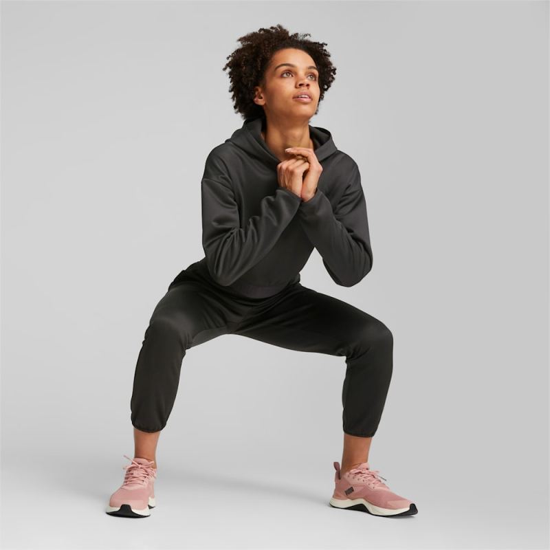 Puma | Women's Strong PWRFLEECE Hoodie - Black