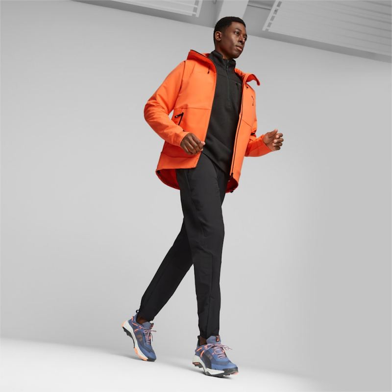 Puma | Men's SEASONS Softshell Running Jacket - Hot Heat