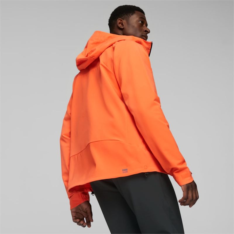 Puma | Men's SEASONS Softshell Running Jacket - Hot Heat