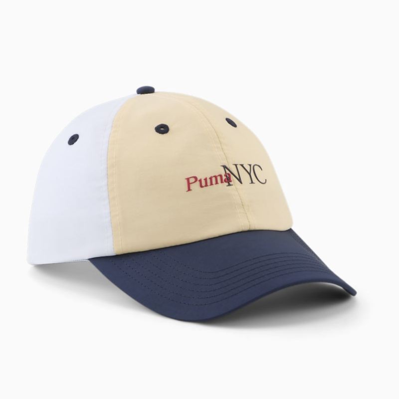 Puma | Women's NYC Running Laps Cap - CREAM/BLUE