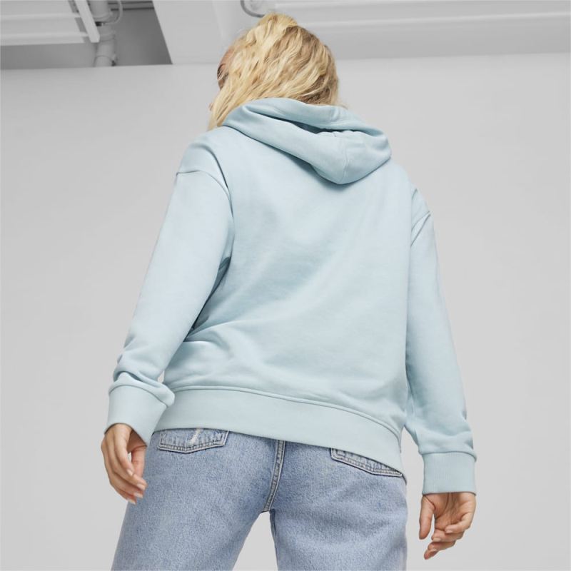 Puma | Women's POWER Hoodie - Turquoise Surf