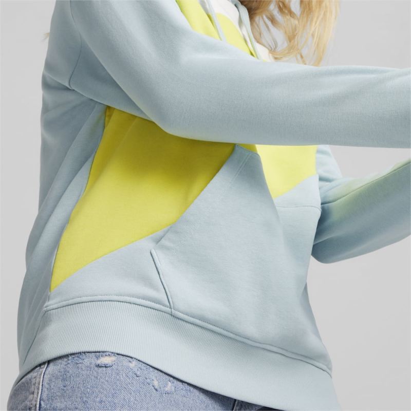 Puma | Women's POWER Hoodie - Turquoise Surf