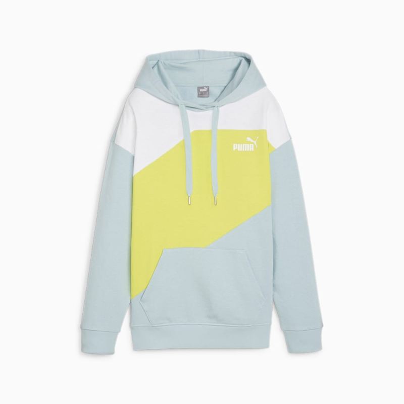 Puma | Women's POWER Hoodie - Turquoise Surf