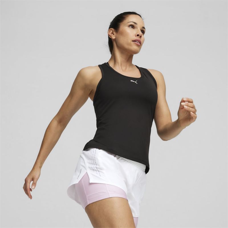 Puma | Women's RUN CLOUDSPUN Running Tank - Black