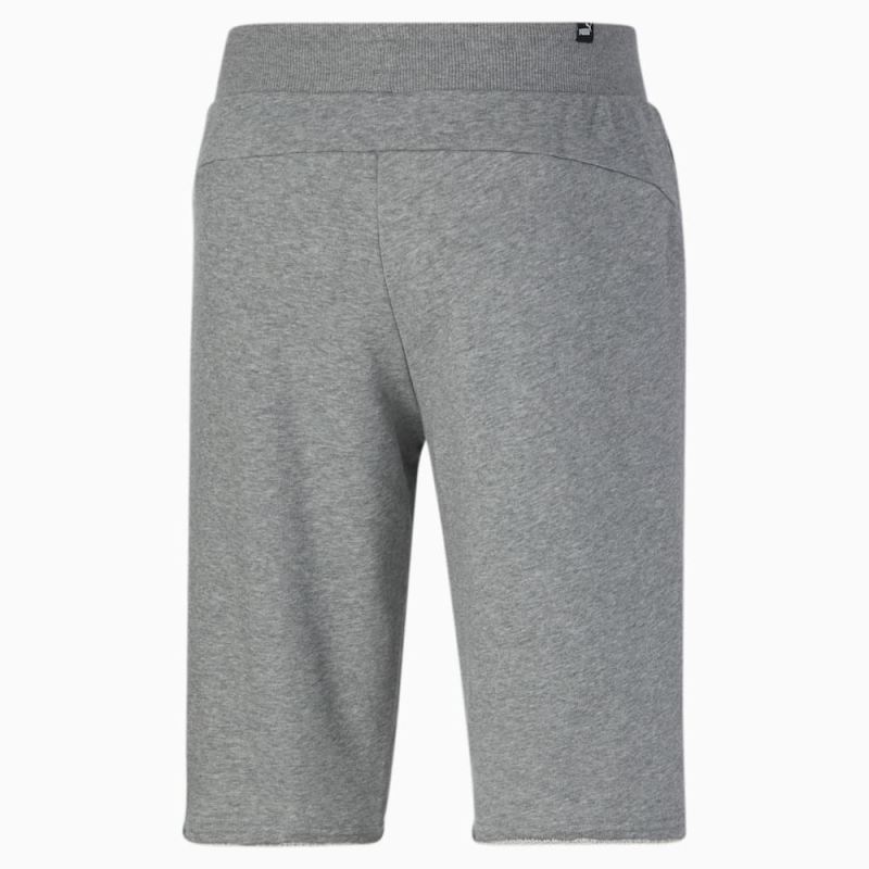 Puma | Men's Essentials+ 12" Shorts - Medium Gray Heather-Black