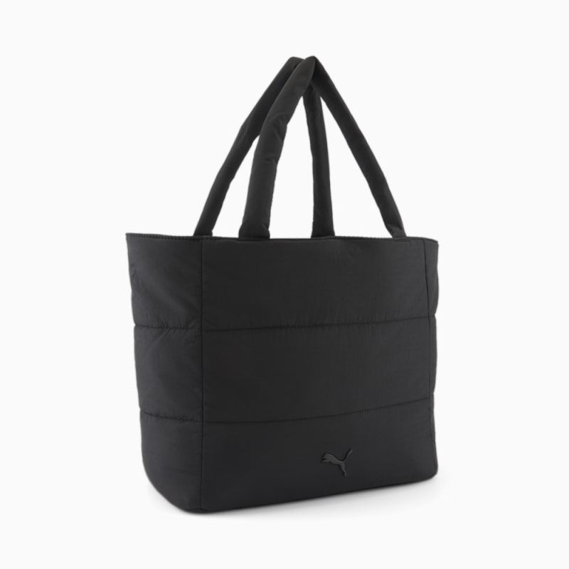 Puma | Women's Plush Tote 3.0 Bag - BLACK TRADITIONAL