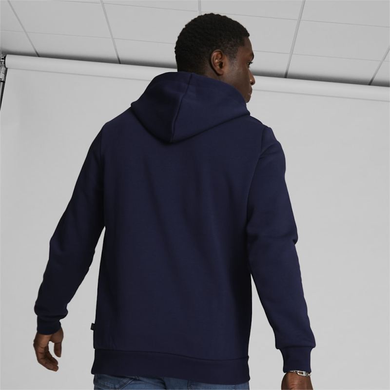 Puma | Men's Big Cat Logo Hoodie - Navy