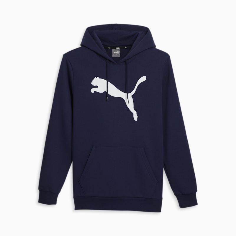 Puma | Men's Big Cat Logo Hoodie - Navy