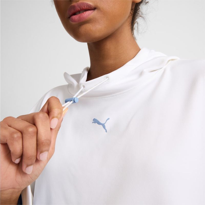 Puma | Women's FIT Double Knit Hoodie - White