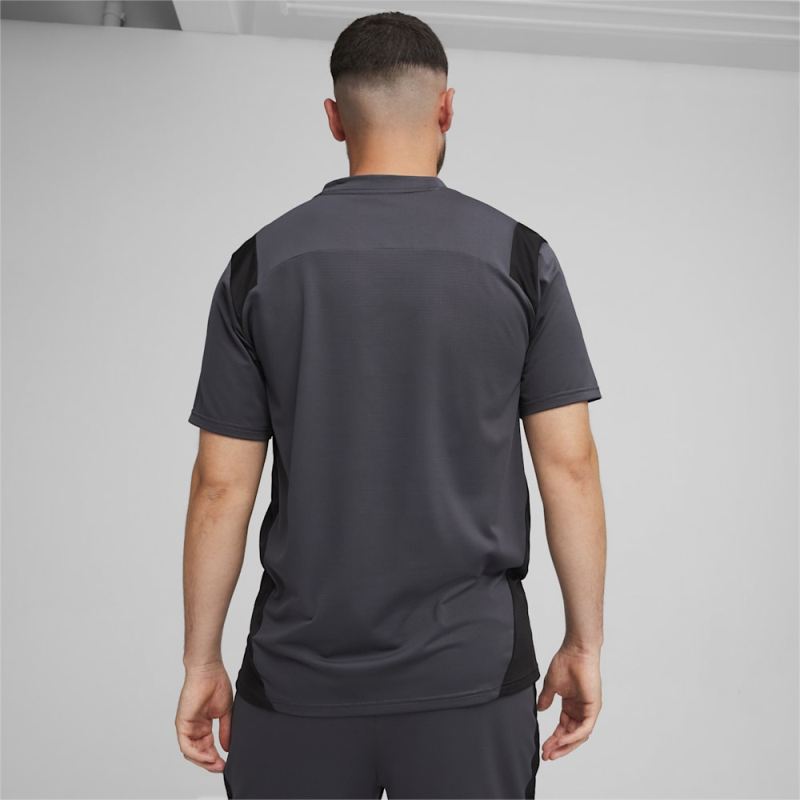 Puma | Men's KING Pro Jersey - Strong Gray-Black