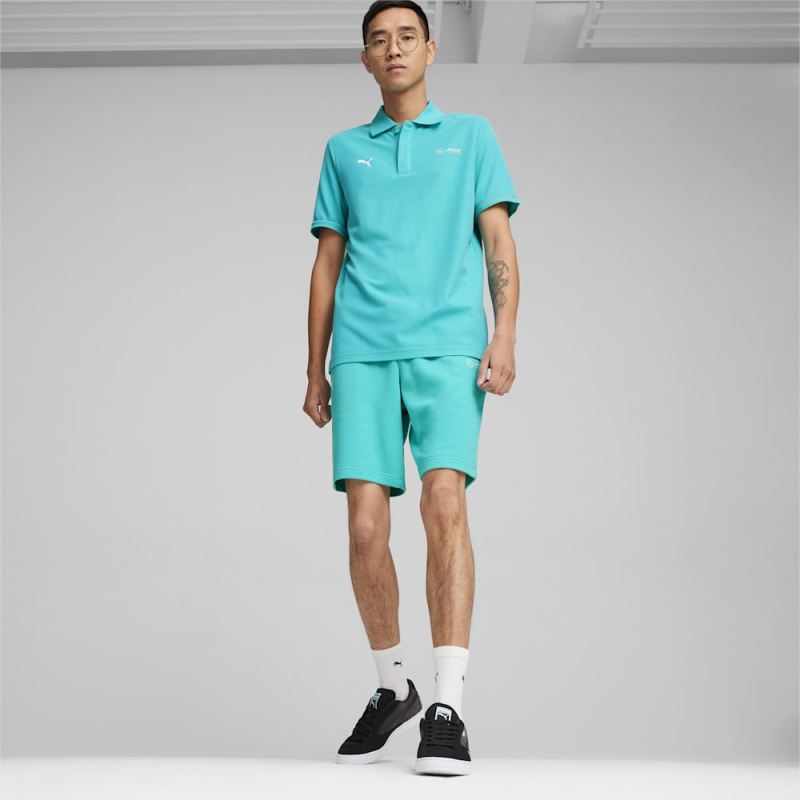 Puma | Men's Mercedes AMG-Petronas F1 Motorsport Polo - Sheen Green